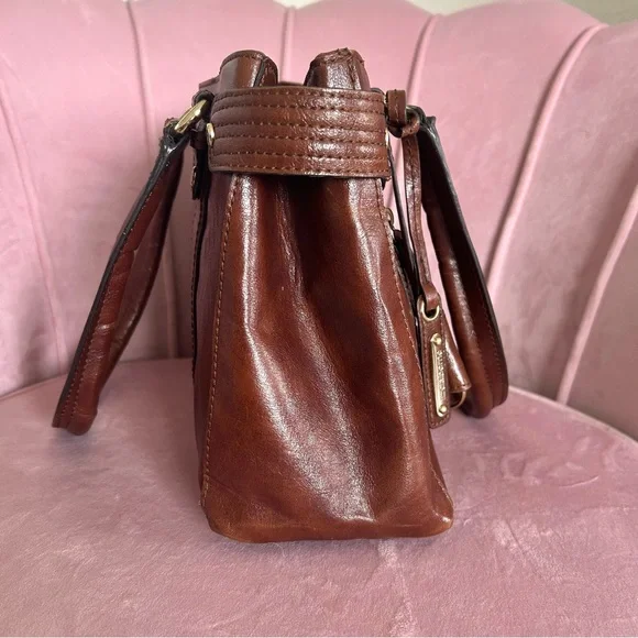 Liz Claiborne Vintage gorgeous leather tote bag - Picture 4 of 16